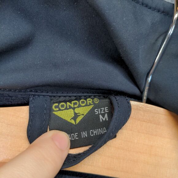 Condor Women's Summit Soft Shell Full Zip Jacket Blue M #602 Zipped Pockets - Picture 11 of 15